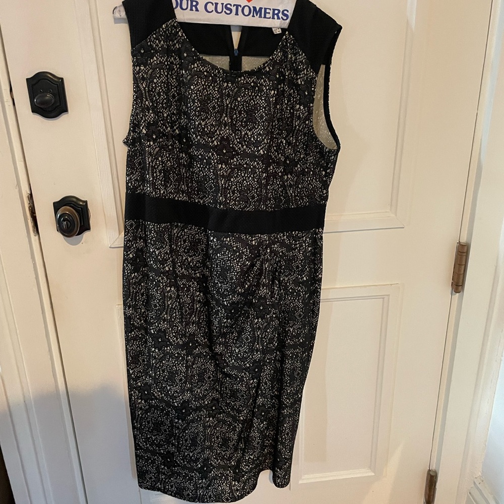 Anna Scholz Black Dress Size 14